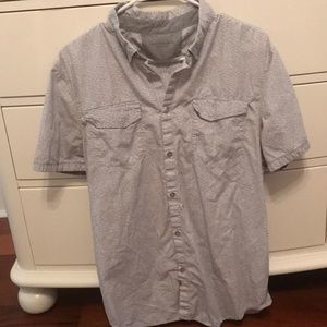 Calvin Klein button up T-shirt